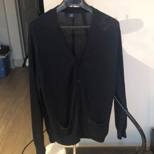 100% cotton J Crew cardigan navy
